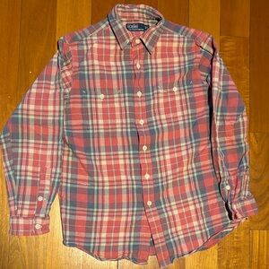 Polo Ralph Lauren pink  Plaid Shirt